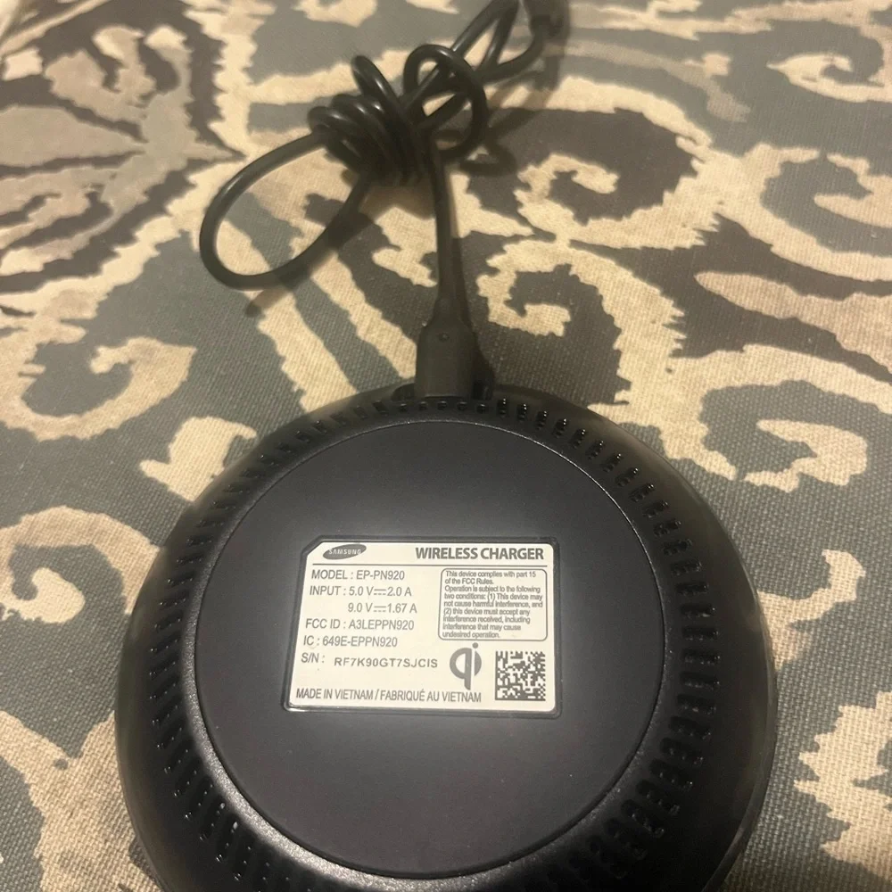 Samsung Black Fast Charge Pad